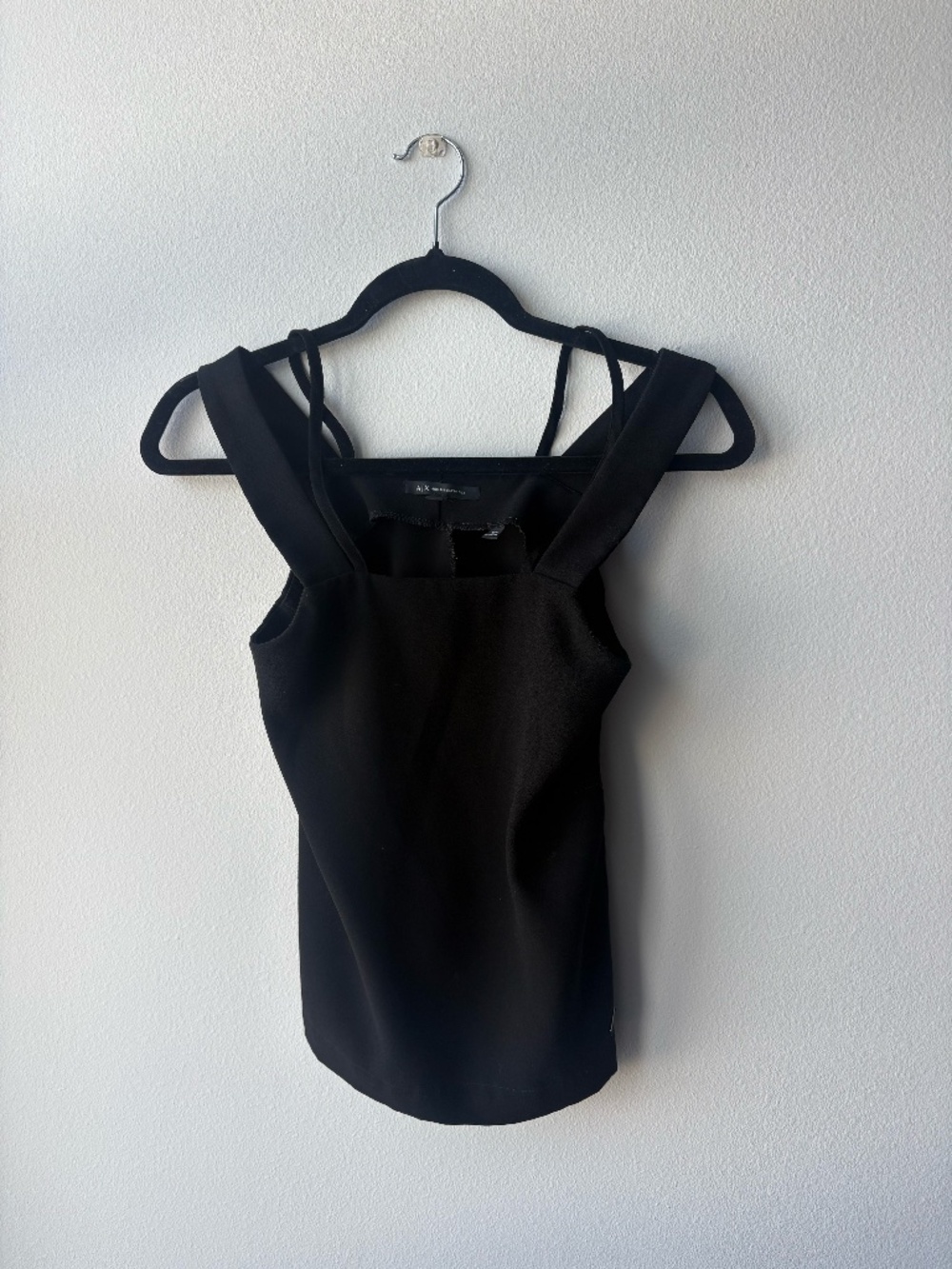 XS Armani Exchange Black Top